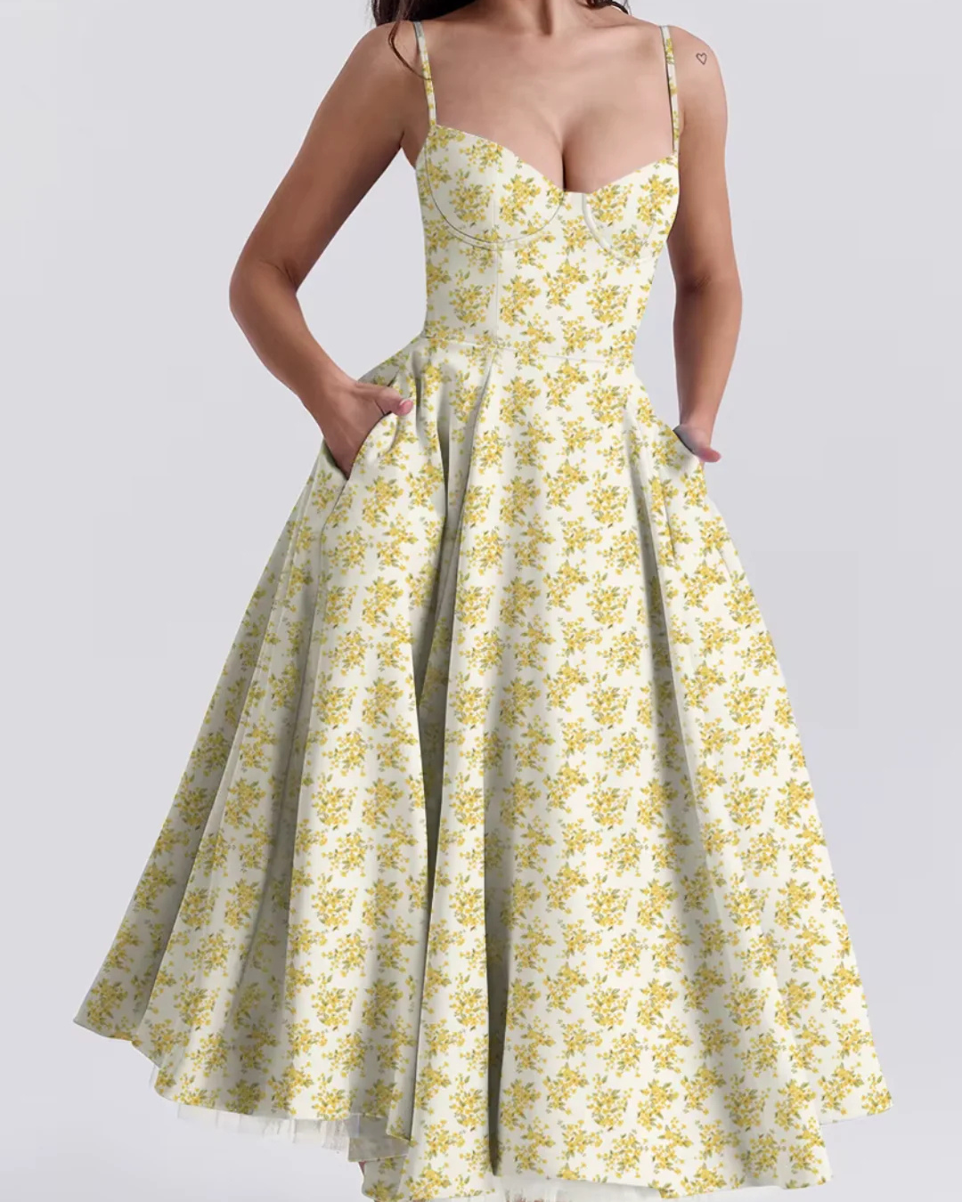 Mily Airy Summer Dress With Corset Detail For Women Trendy Versatile Beach To Evening Outfit