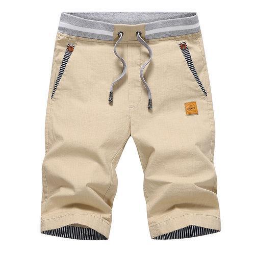 Mens Casual Shorts Drawstring Waistband Durable Straight Fit Sporty All Day Comfort For Outdoor And Everyday Wear