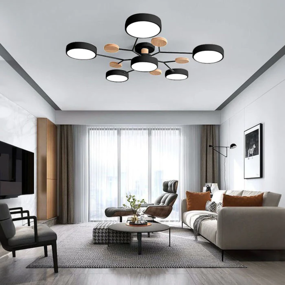 Clio - Modern Round LED Ceiling Lamp