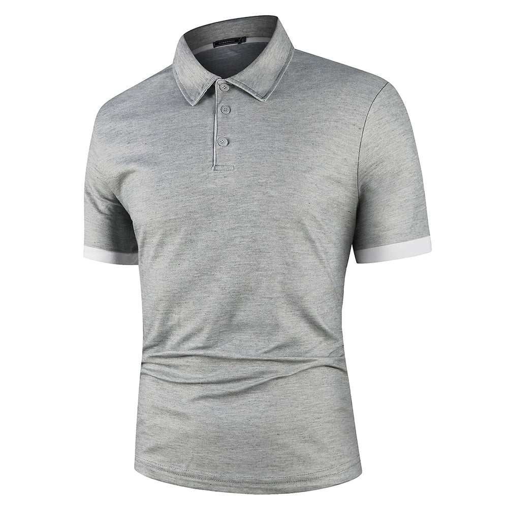 Mens Slim Fit Polo Shirt By Tight Sharp Look Effortless Style For Everyday Casual Wear