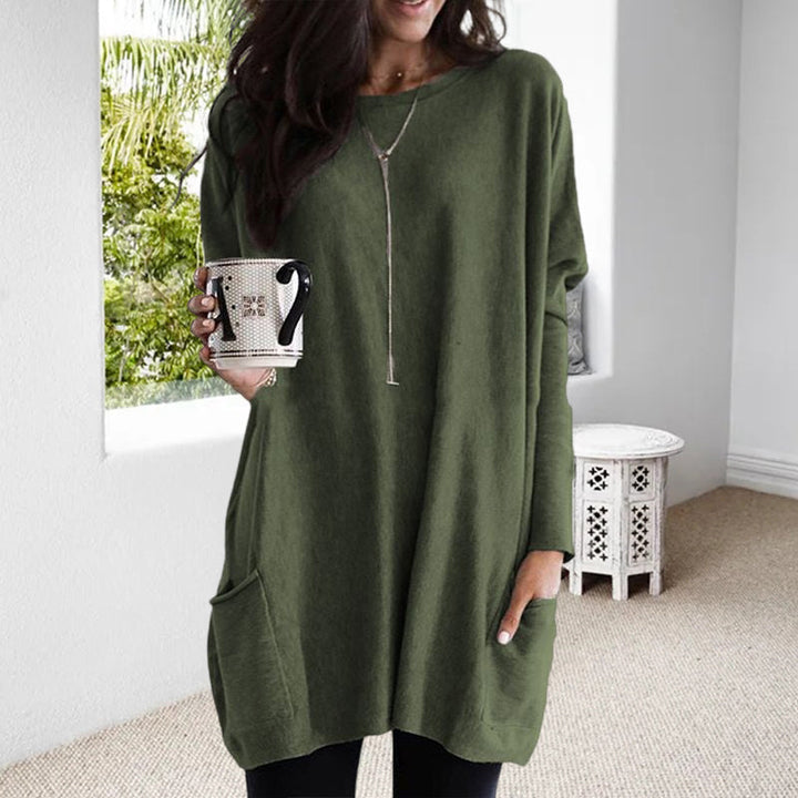 Women's Winter Long Tunic | With Pockets