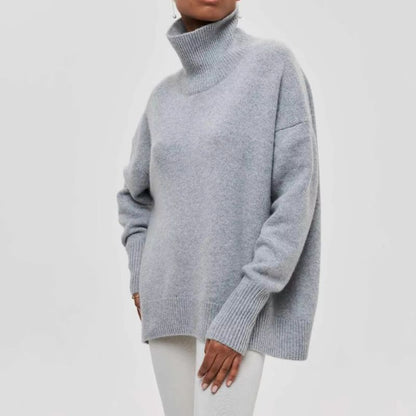 Sophie Soft Knit Turtle Neck Sweater For Women Cozy Breathable Warmth Perfect Winter Wardrobe Essential