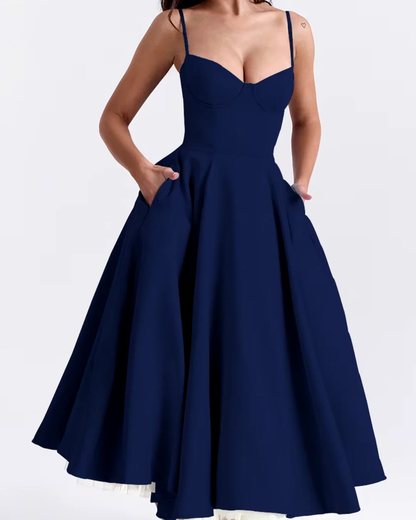 Mily Airy Summer Dress With Corset Detail For Women Trendy Versatile Beach To Evening Outfit