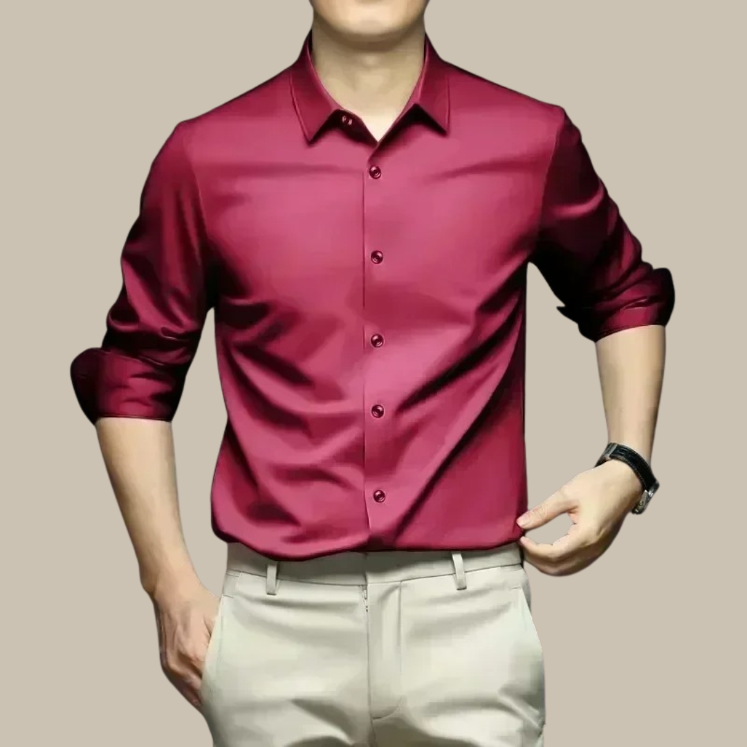 Presley Elegant Shirt For Modern Men Lightweight Breathable Comfort Refined Fit For All Occasions