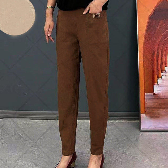 Morgana Womens Casual Pants With Straight Silhouette For Comfort And Everyday Versatility