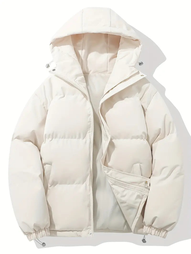 Jelena Womens Short Down Jacket With Hood For Urban Women Warm Lightweight Puffer