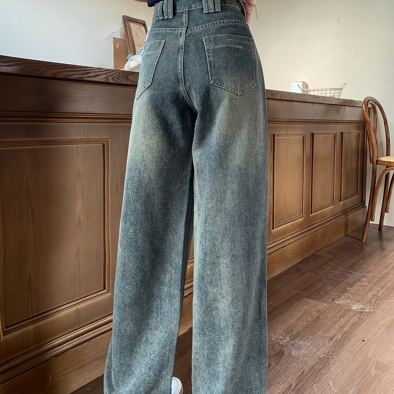 Womens Wide Leg Trouser | Vintage Jeans