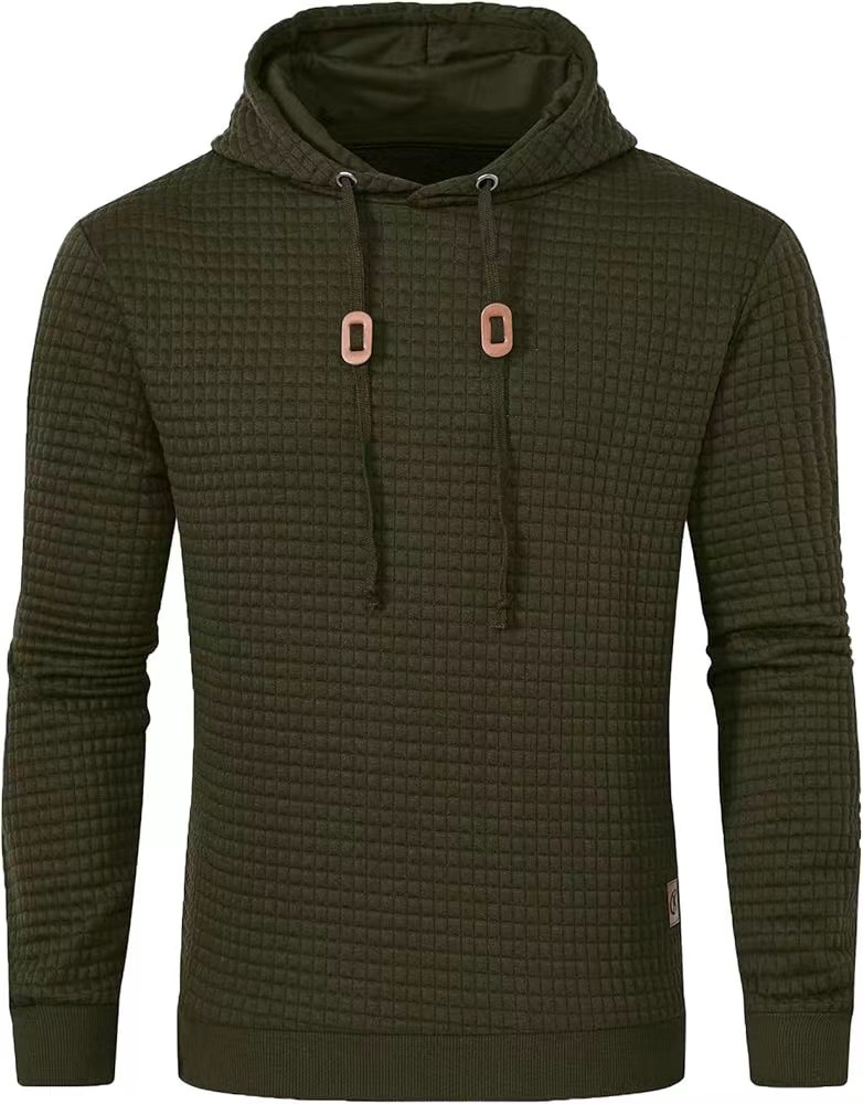 Onni Men Hoodie Pullover With Drawstring Hood Long Sleeves Cozy Casual Outdoor Wear