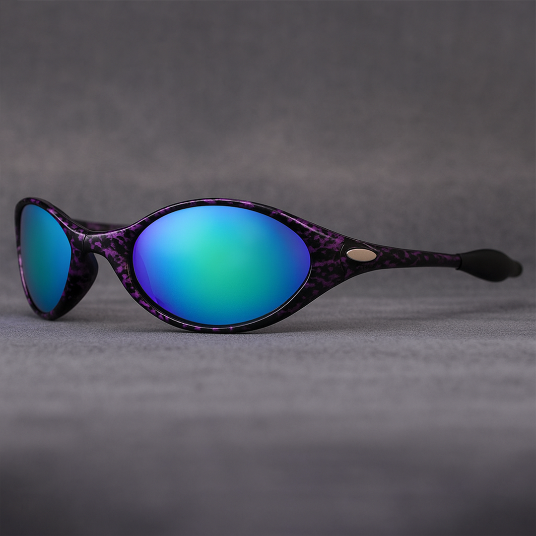 TrendAura Offset Polarized Sunglasses UV400 Protection Lightweight Outdoor Glasses for Men and Women
