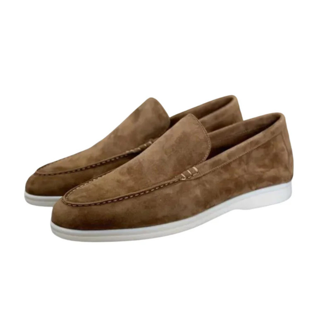 Men's Moccasins With Cushioned Insole For All Day Comfort And Flexible Sole For Effortless Style
