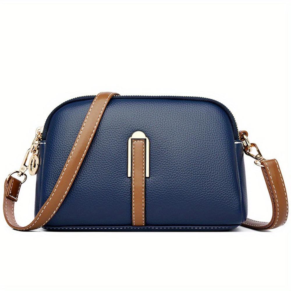 TrendAura Elaine Crossbody Bag For Women With Vegan Leather Compact Design And Adjustable Strap
