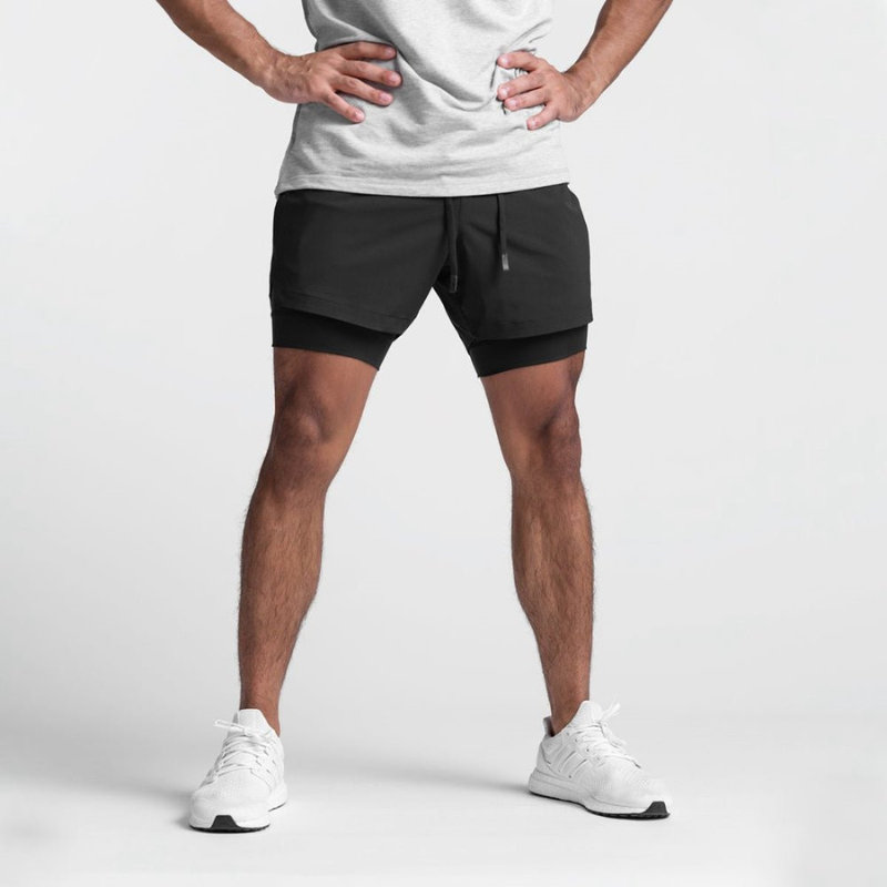 Men's Performance Fitness Shorts Durable Comfort For Training And Running Athletes