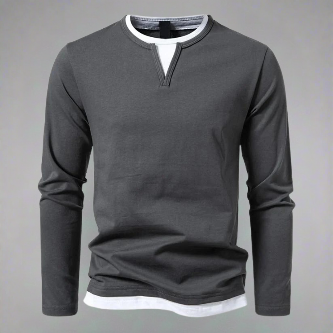 Ray | Trendy Long-Sleeve Sweater for Men
