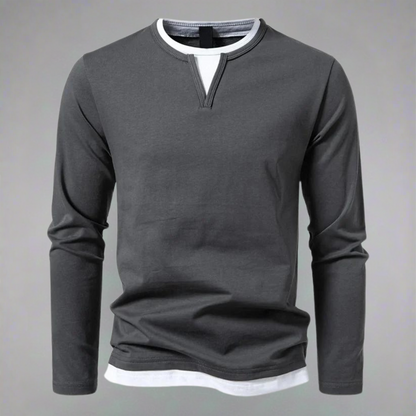 Ray | Trendy Long-Sleeve Sweater for Men