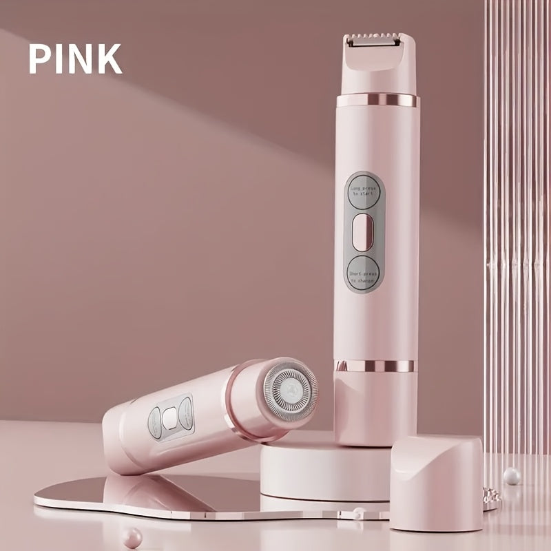 PureSilk 2 In 1 Cordless Shaver Rechargeable For Sensitive Skin Gentle Irritation Free Hair Removal