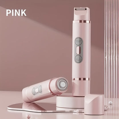 PureSilk 2 In 1 Cordless Shaver Rechargeable For Sensitive Skin Gentle Irritation Free Hair Removal