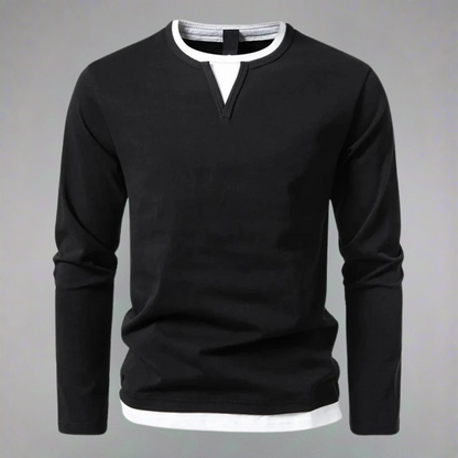 Ray | Trendy Long-Sleeve Sweater for Men