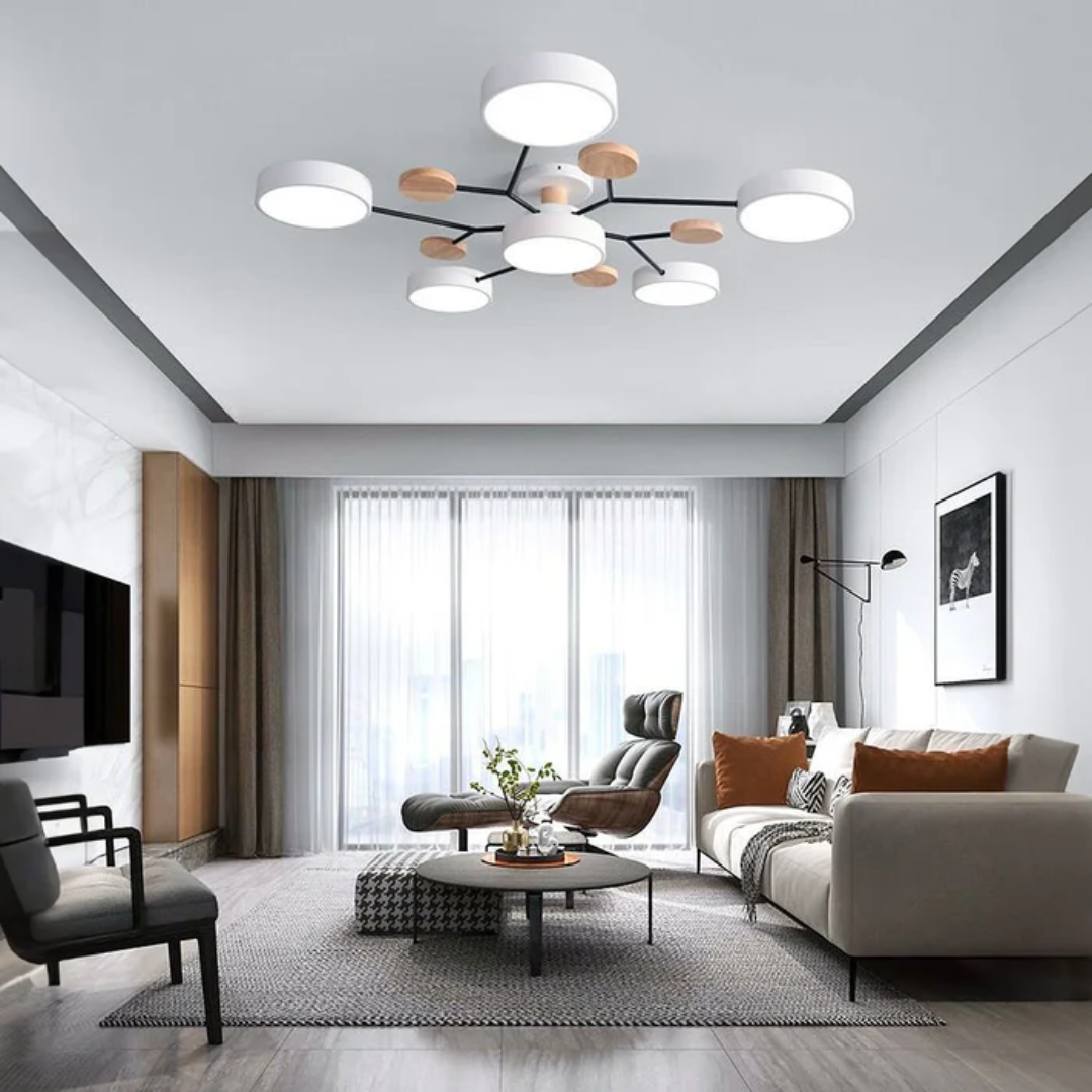 Clio - Modern Round LED Ceiling Lamp