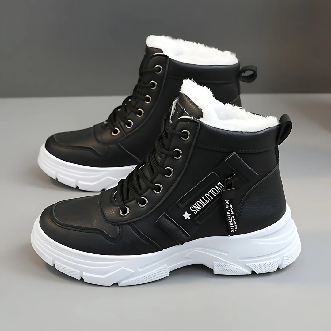 Women's Casual Ankle Boots with Supportive Sole and Versatile Design