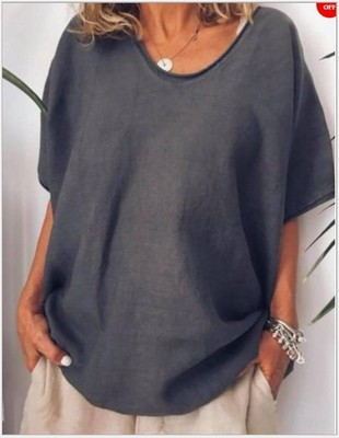 Women's summer blouse loose casual top leisure