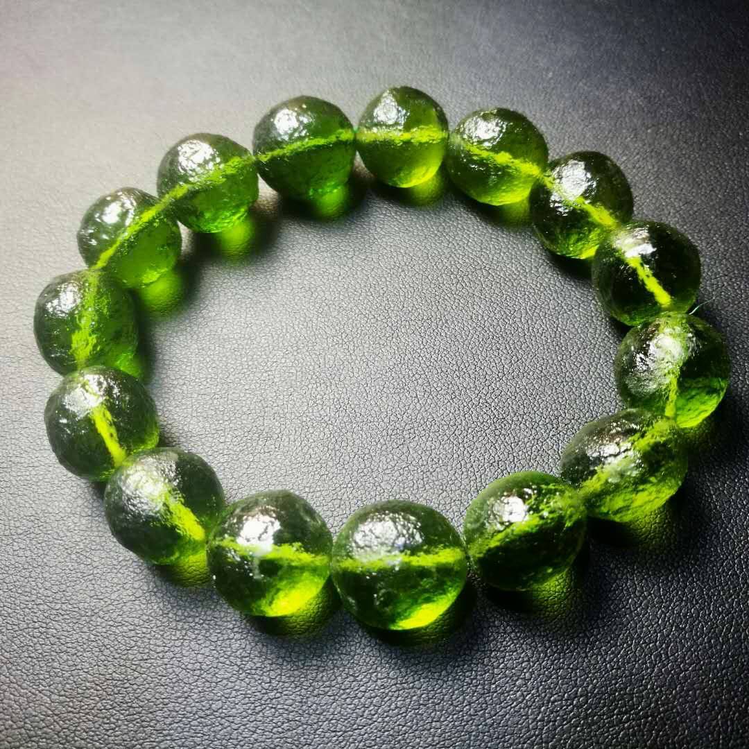Women's Bracelet Natural Stone Green