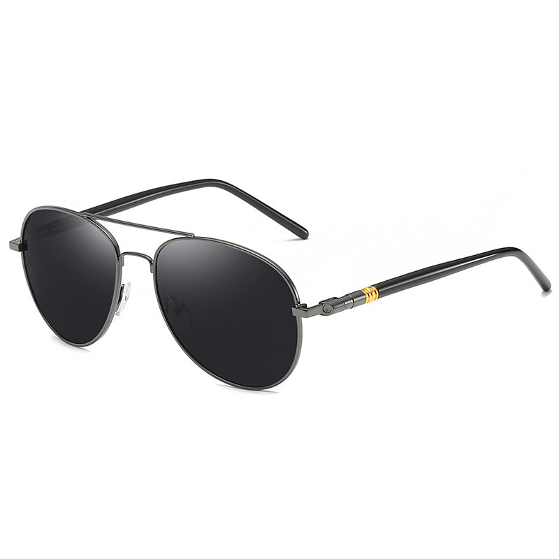 Timeless Pilot Aviator Sunglasses Polarized UV400 Mirrored Lenses For Outdoor Enthusiasts