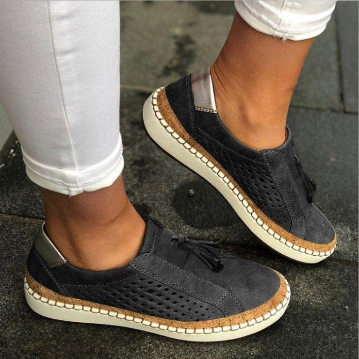 Orthopedic Support Slippers For Women Breathable All Day Comfort Slip On Easy On The Go