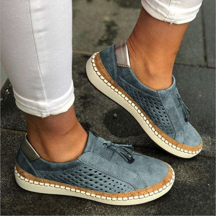 Orthopedic Support Slippers For Women Breathable All Day Comfort Slip On Easy On The Go