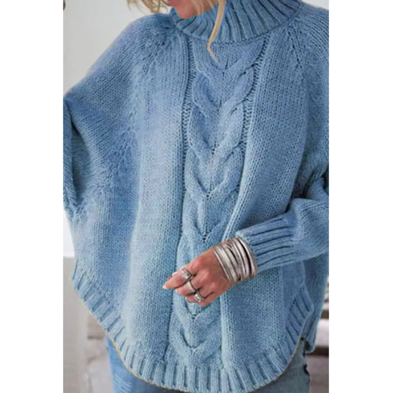 Mila Comfortable Knitted Sweater For Women Classic Design All Season Cozy Knitwear