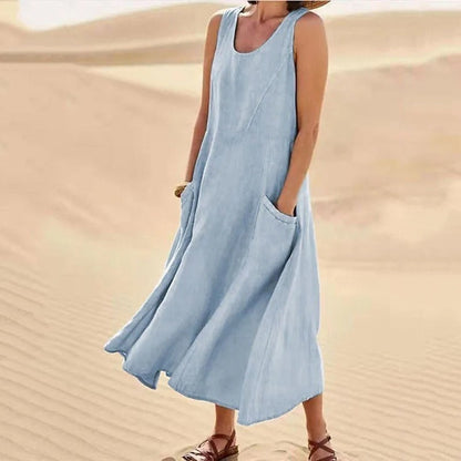 Zoë | Stylish Linen Dress for Women