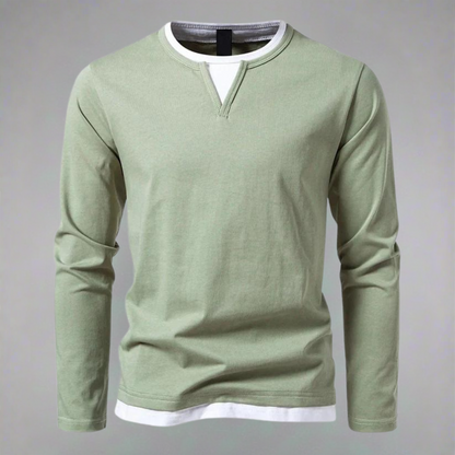 Ray | Trendy Long-Sleeve Sweater for Men
