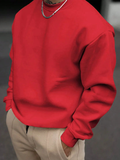 Elvis | Men's Sweatshirt with Crew Neckline