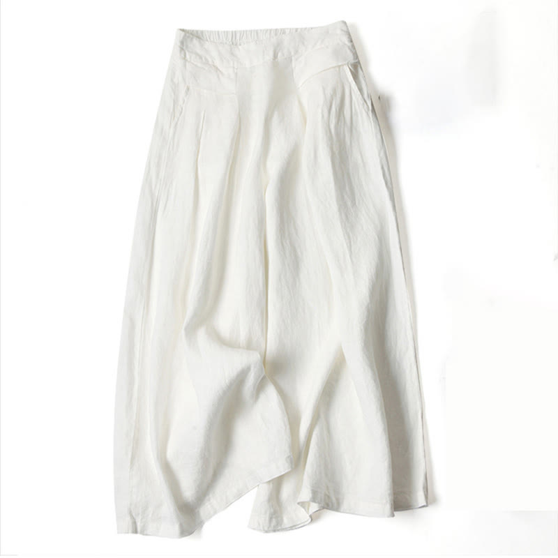 Women's Wide-Leg Trousers with Relaxed Fit and Versatile Style