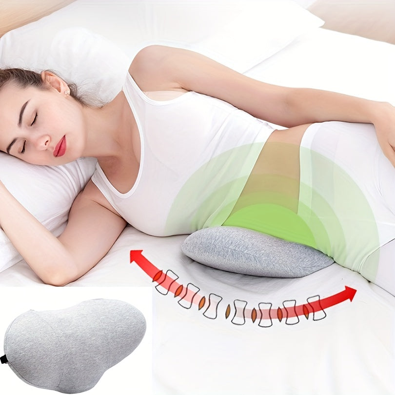 AlignRest™ – Orthopedic Pillow for Lumbar, Side Sleeping & Pregnancy Support - TrendAura