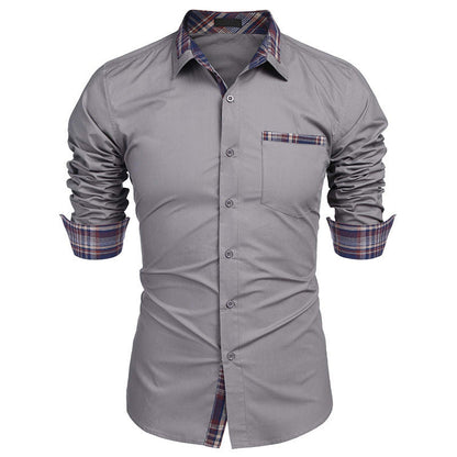 Jeff Long Sleeve Shirt For Men Autumn Winter Warmth And All Day Stylish Comfort In Premium Knit
