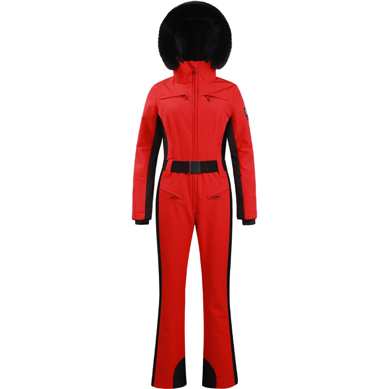 One Piece Ski Suit For Women Windproof Warmth And Protection For Female Ski Enthusiasts