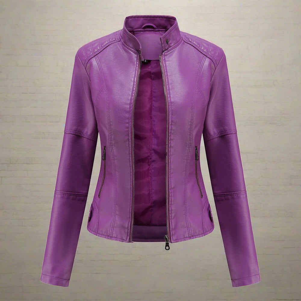 Stylish Leather Jacket for Women | Trendy