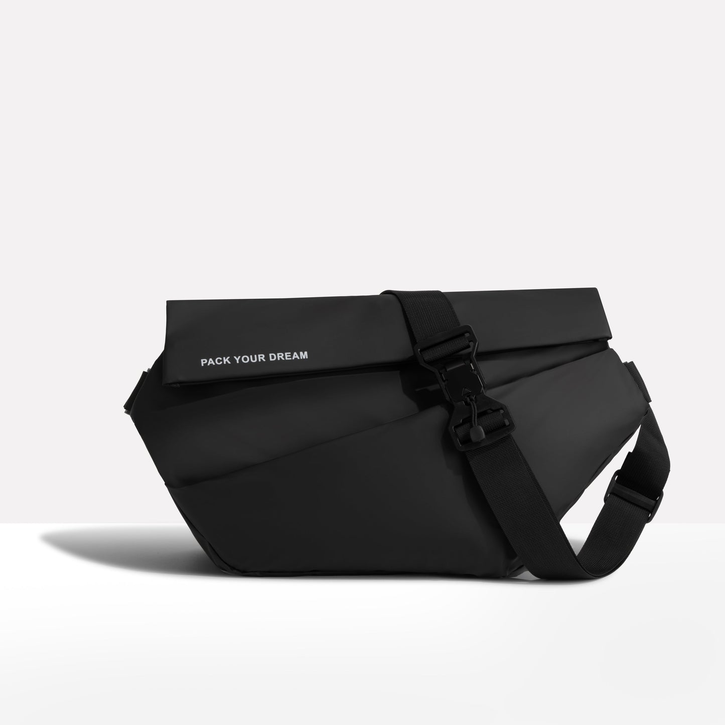 ObsidianGuard™ Anti-Theft Sling Bag – Secure, Compact & Weather-Proof - TrendAura
