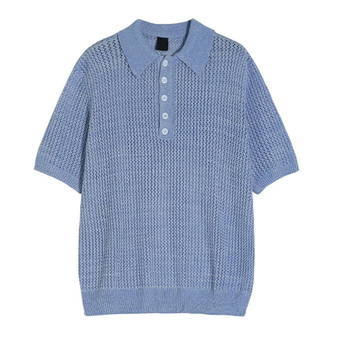 Marina Open Weave Knit Shirt