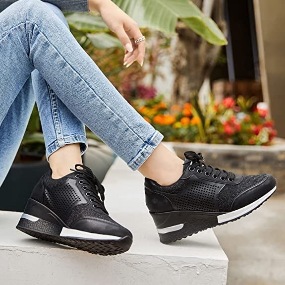 Women's Orthopedic Sneakers | Wedge Heel Comfort