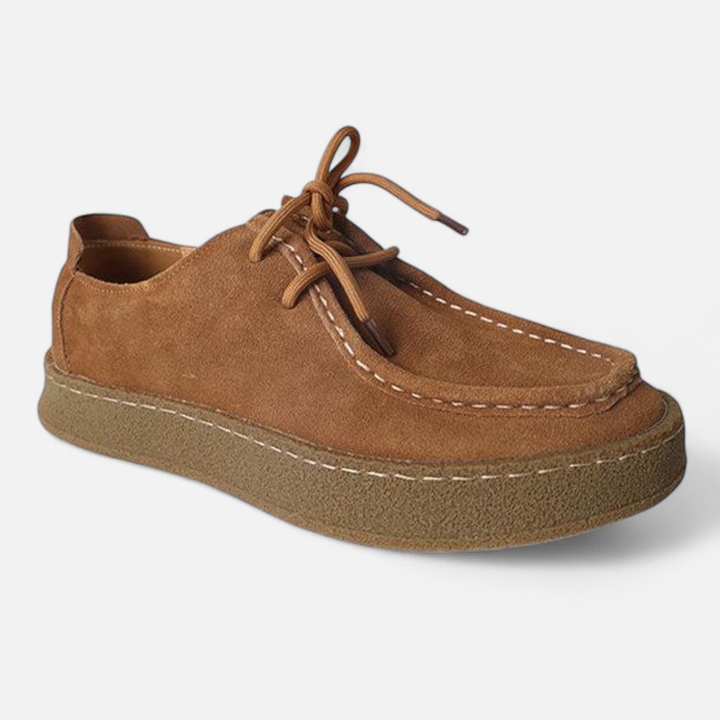 Ancient World | Men's Suede Leather Oxford Shoes