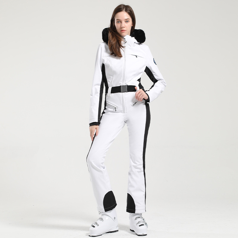 One Piece Ski Suit For Women Windproof Warmth And Protection For Female Ski Enthusiasts