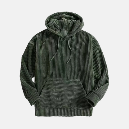 Ronie | Classic Hoodie made of Corduroy Material for Men