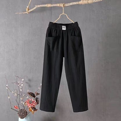 Jade Linen Pants For Women Breathable Lightweight All Day Comfort And Versatility