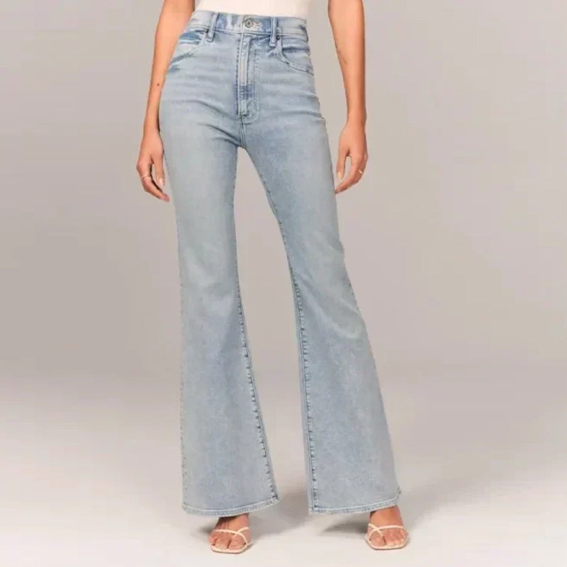 Freja | High-Waisted Flared Jeans for Women