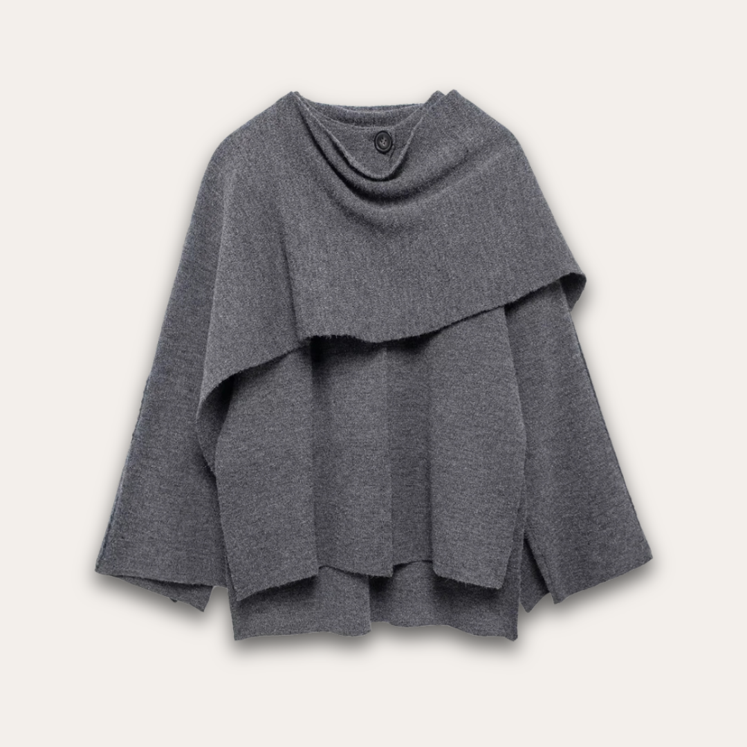 Alvi | Stylish Poncho Sweater for Women