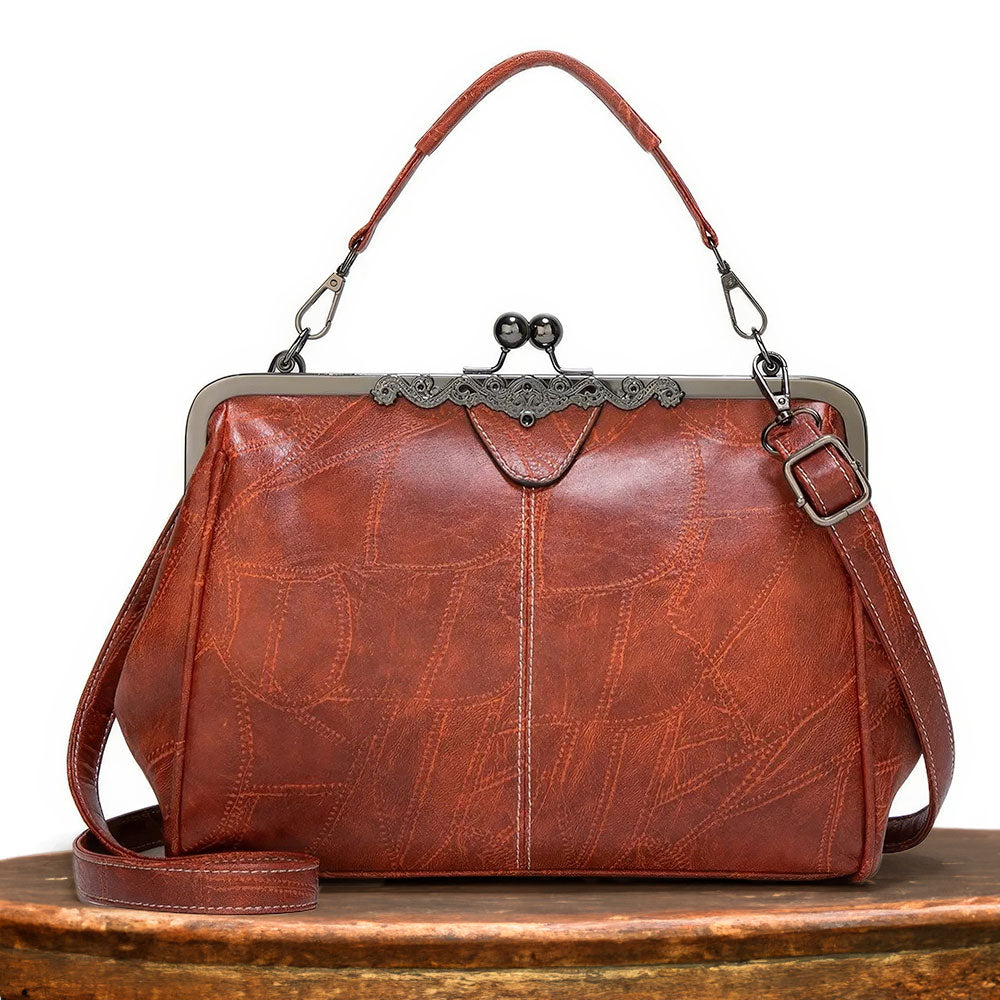 Cheryl - Vintage Frame Bag - TrendAura