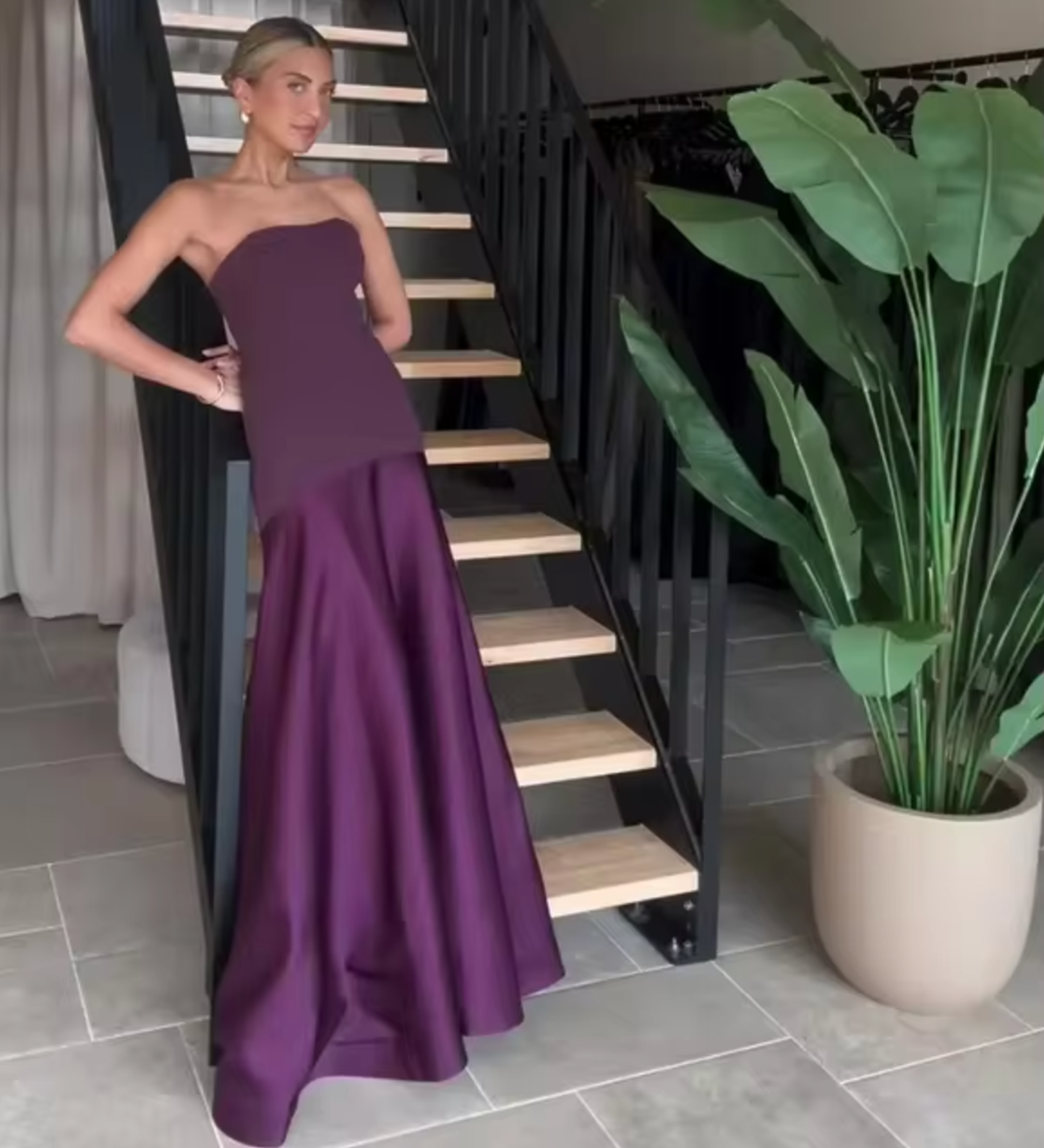 Beatrix | Luxurious Maxi Dress for Women in Patchwork Design