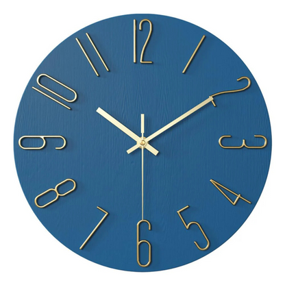 Noble Modern Wall Clock For Living Room Precision Timekeeping Minimalist Elegant Home Accent For Design Lovers