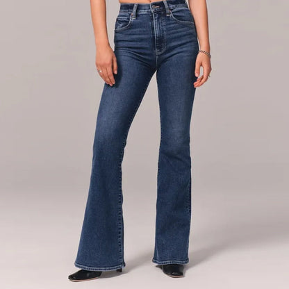 Freja | High-Waisted Flared Jeans for Women